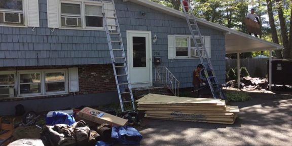 cedar impression siding installation Brockton MA