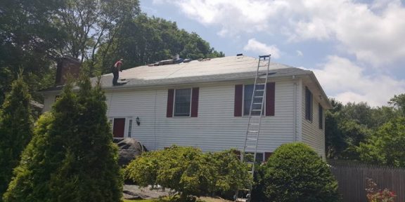 replacing residential roof in Canton MA