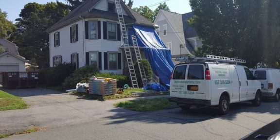 residential roof repair Danvers MA